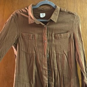 O’Neill button up cover up / dress